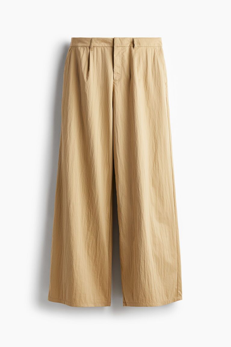 Tailored crêpe trousers