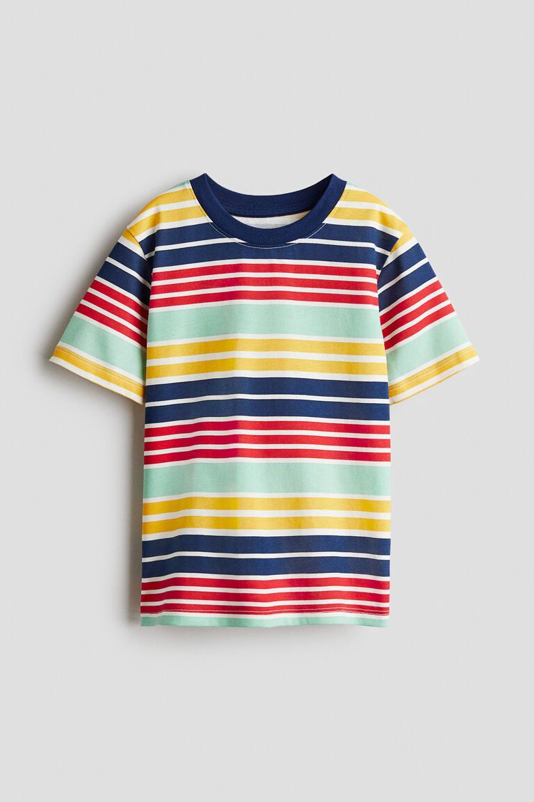 Printed cotton T-shirt