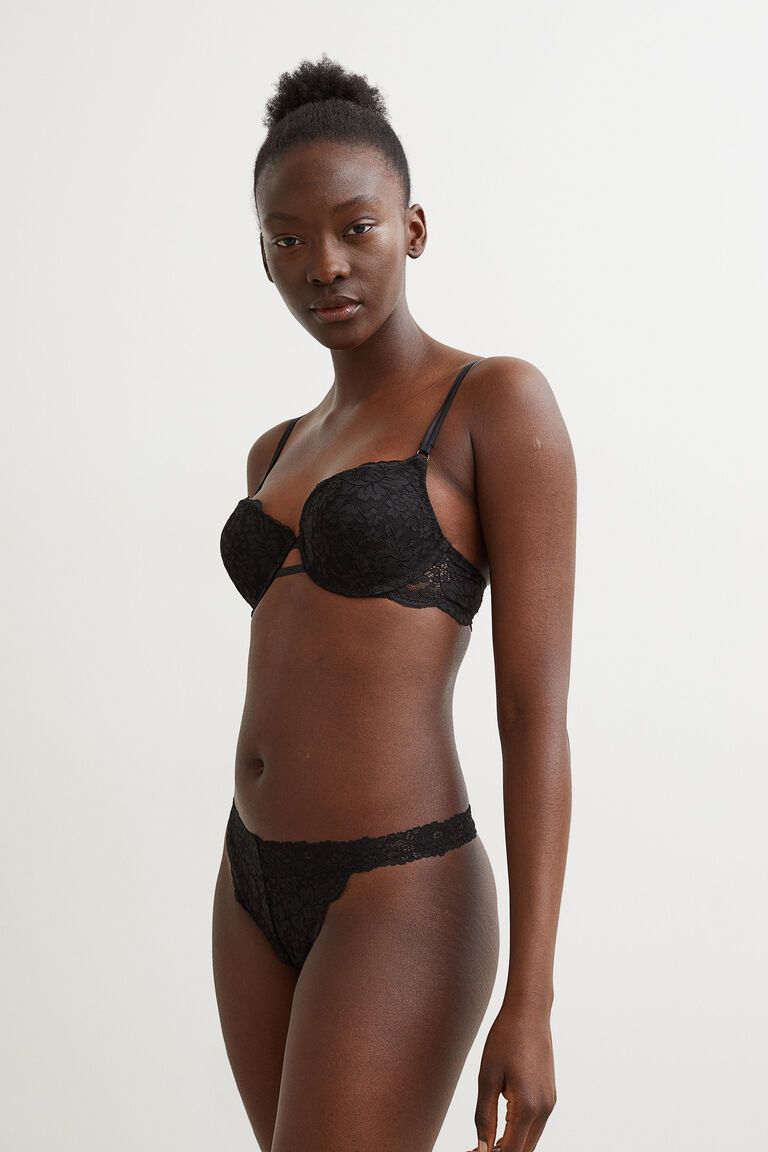 3-pack lace thong briefs