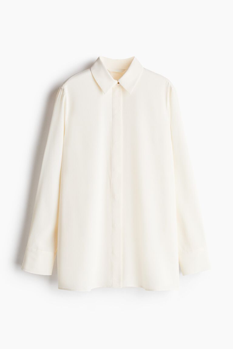 Crêpe shirt