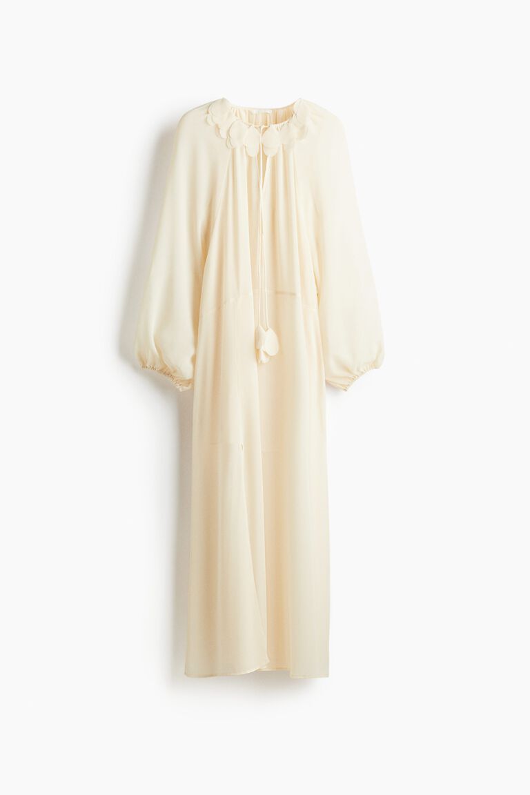 Long chiffon dress