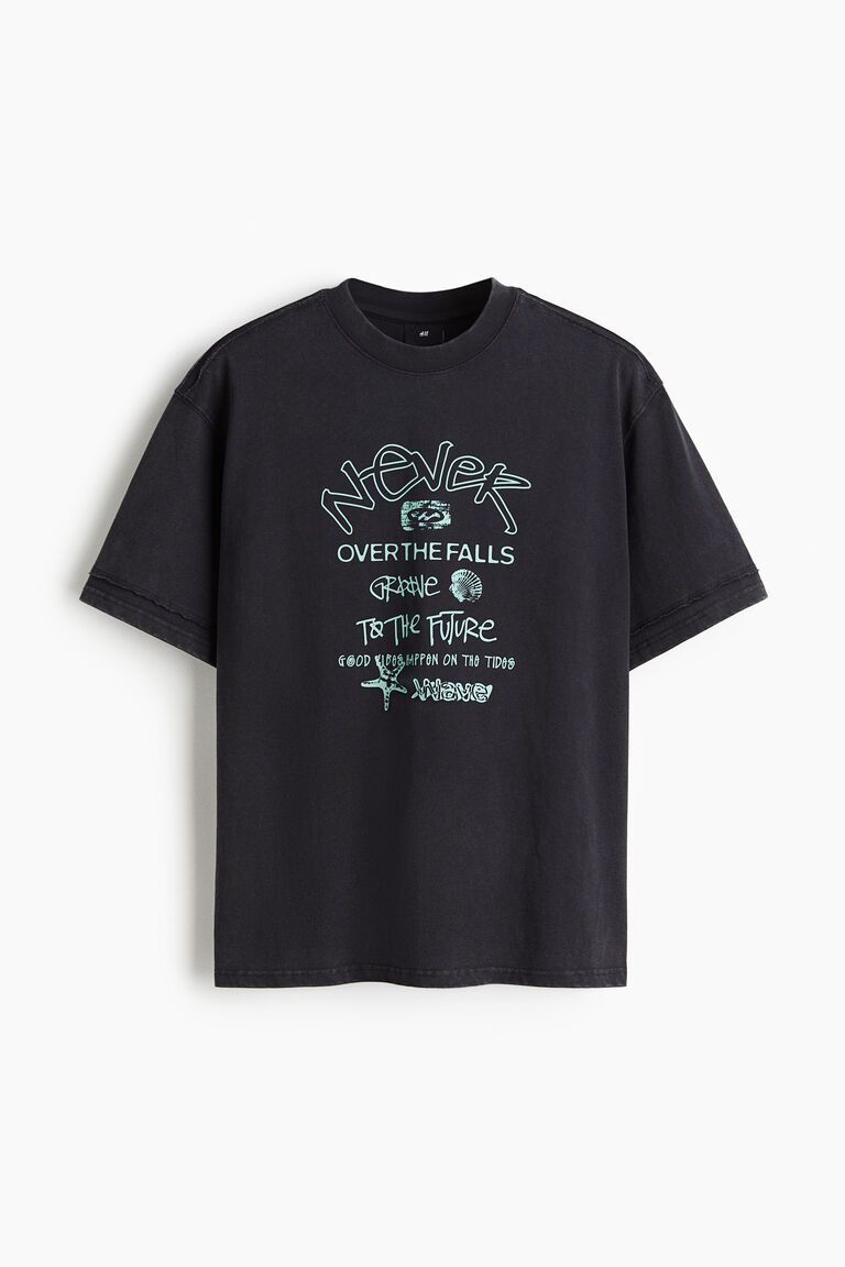 Loose Fit Printed T-shirt