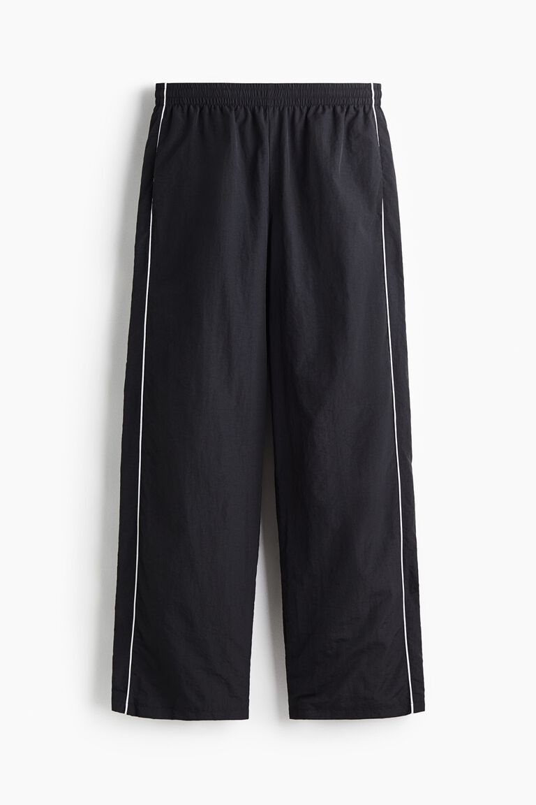 Relaxed Fit Nylon track pants