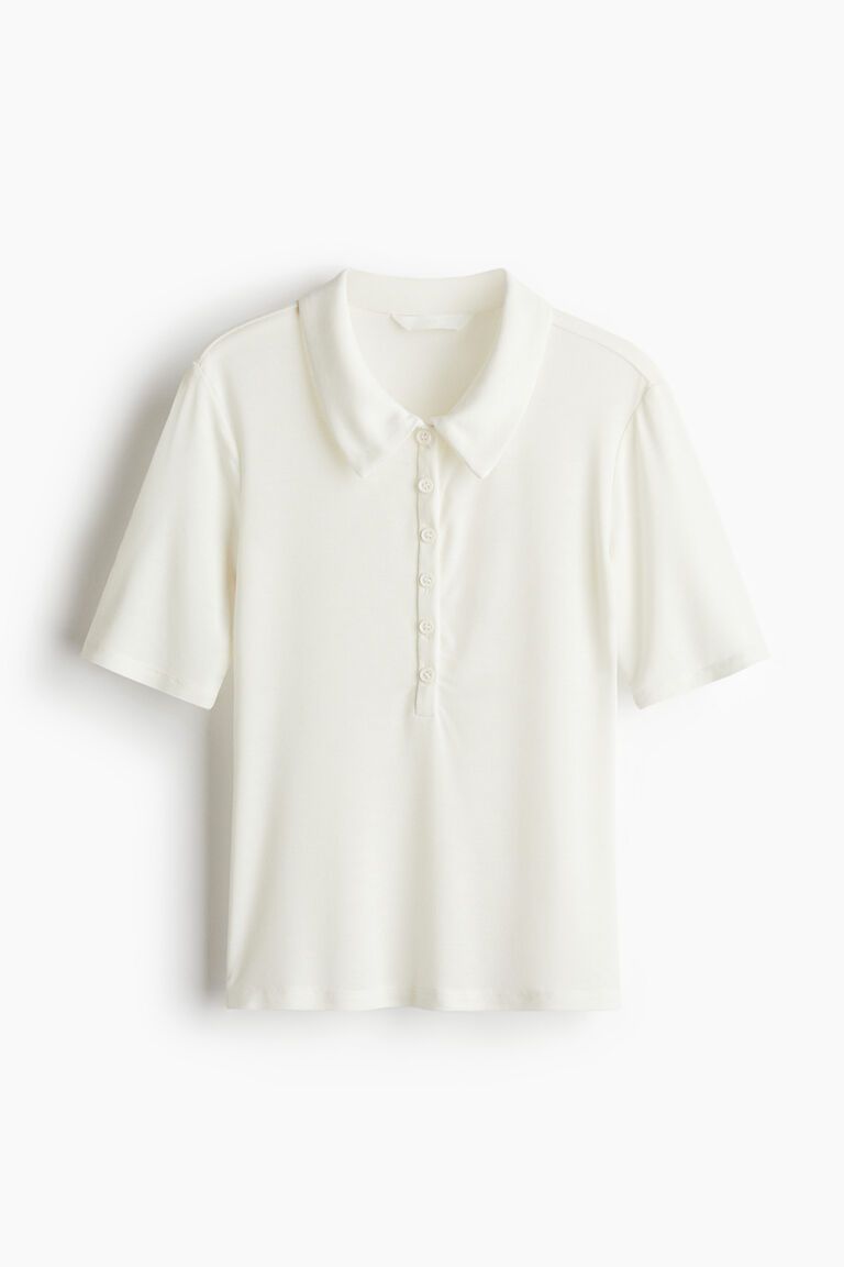 Jersey polo shirt