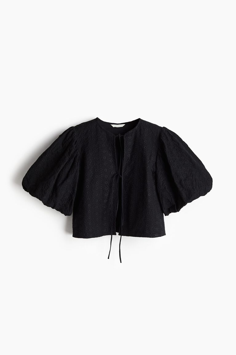 Broderie anglaise blouse