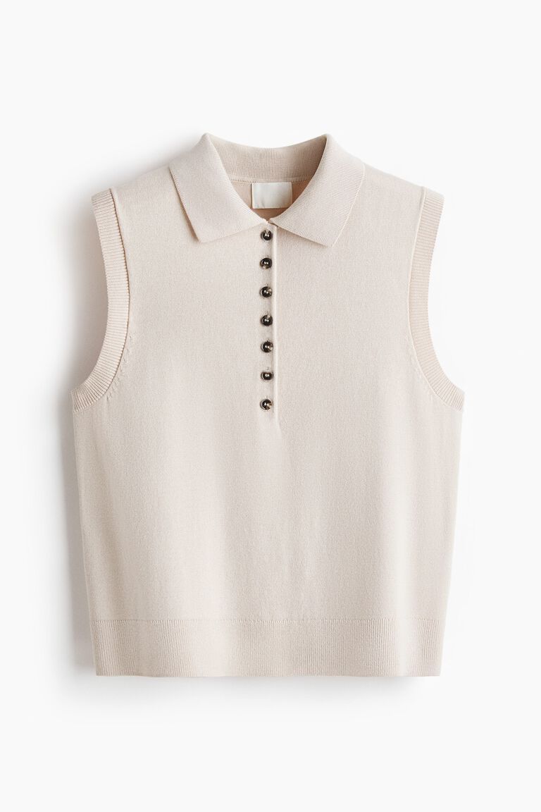 Collared slipover