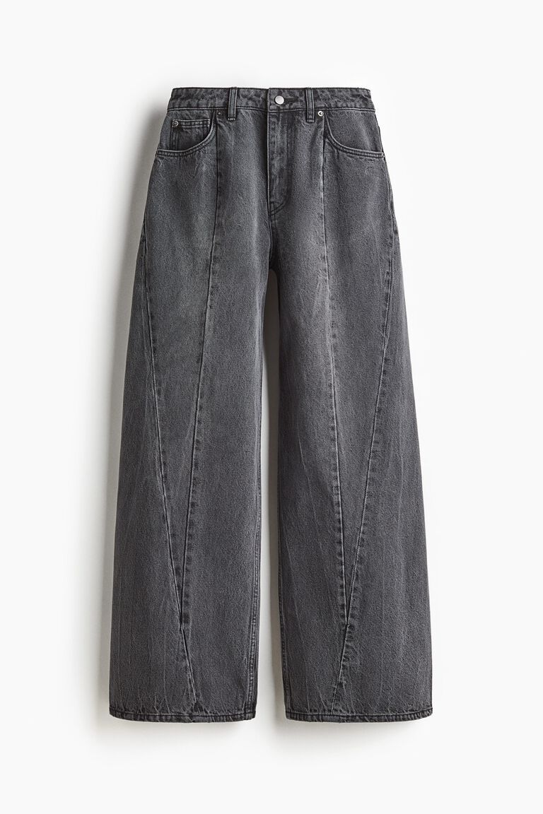Seam-detail jeans