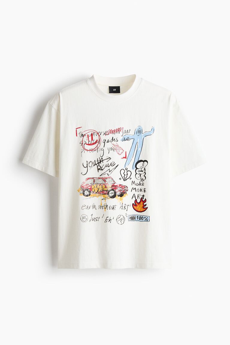 Loose Fit Printed T-shirt