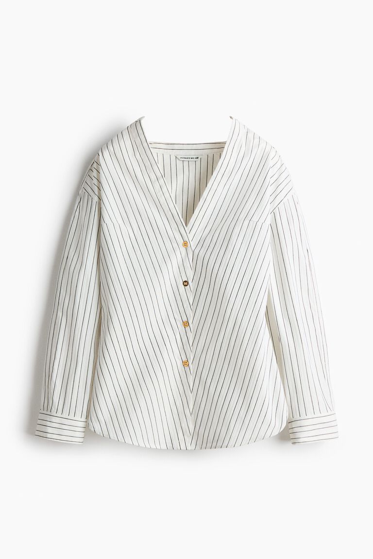 Yoke-detail shirt