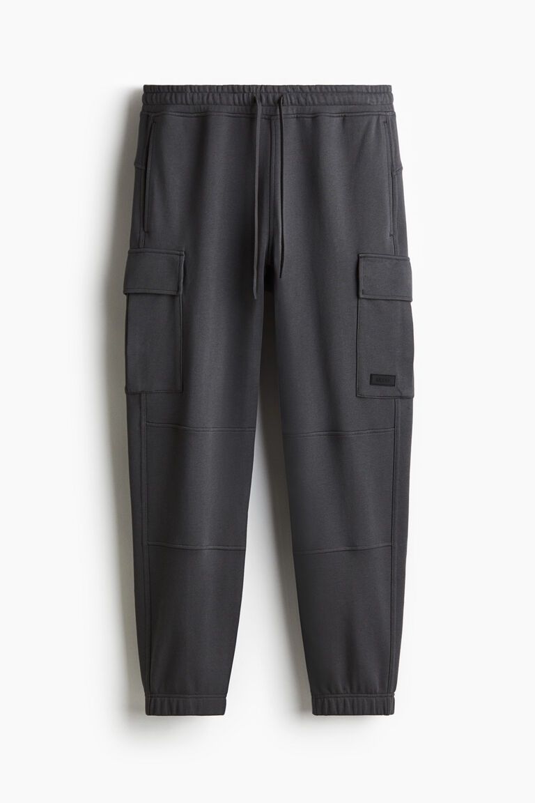 Regular Fit Cotton cargo joggers with DryMove™