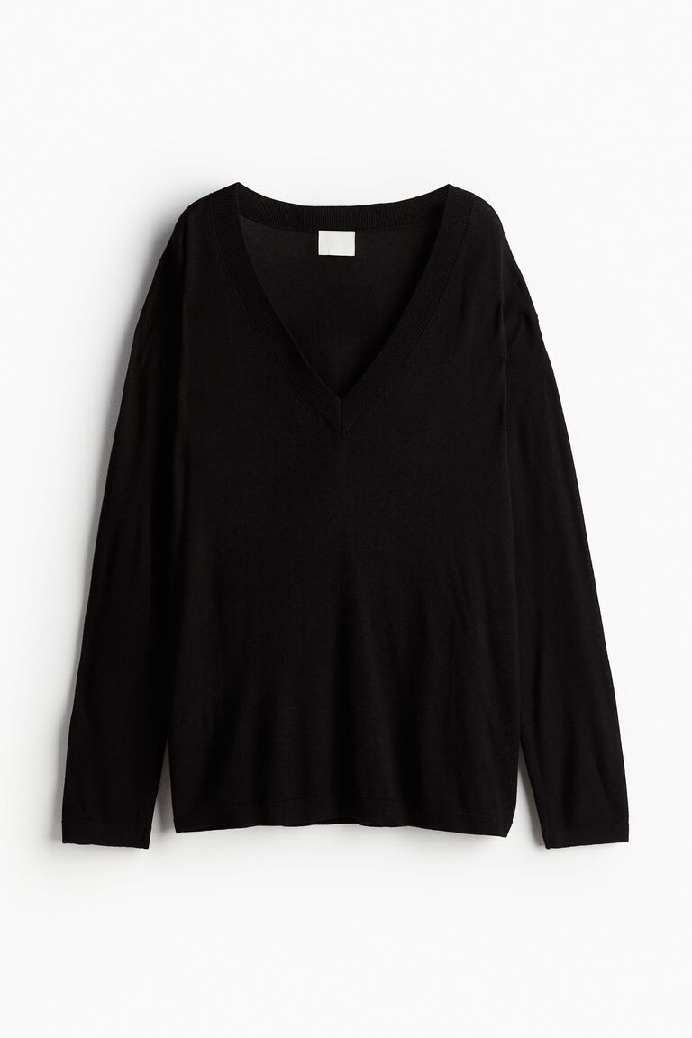 V-neck jumper