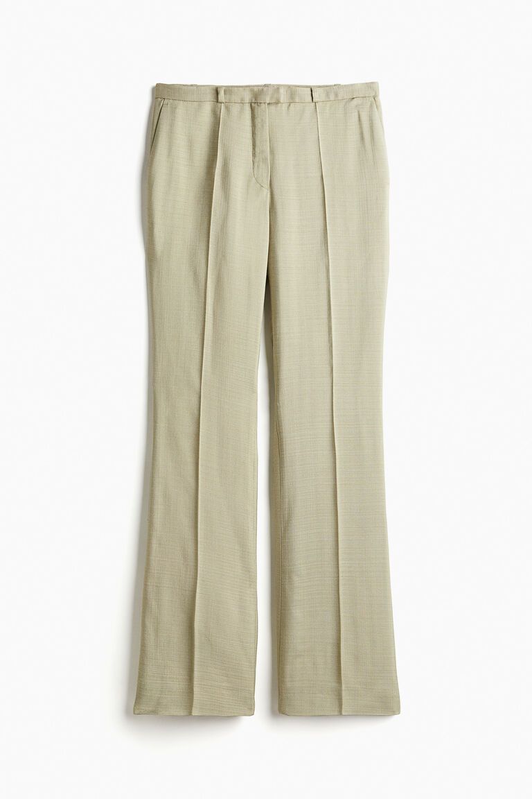 Tailored viscose trousers