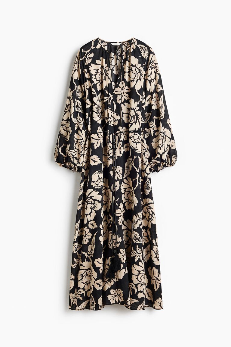 Belted tunic dress