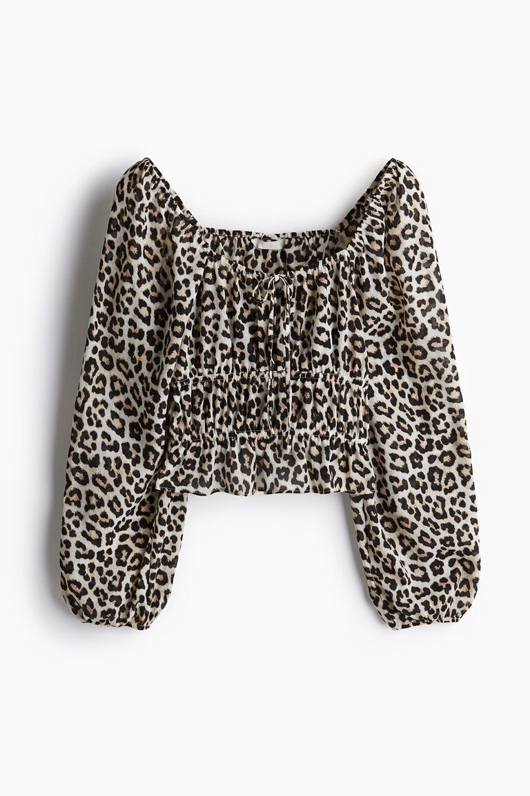Crinkled blouse