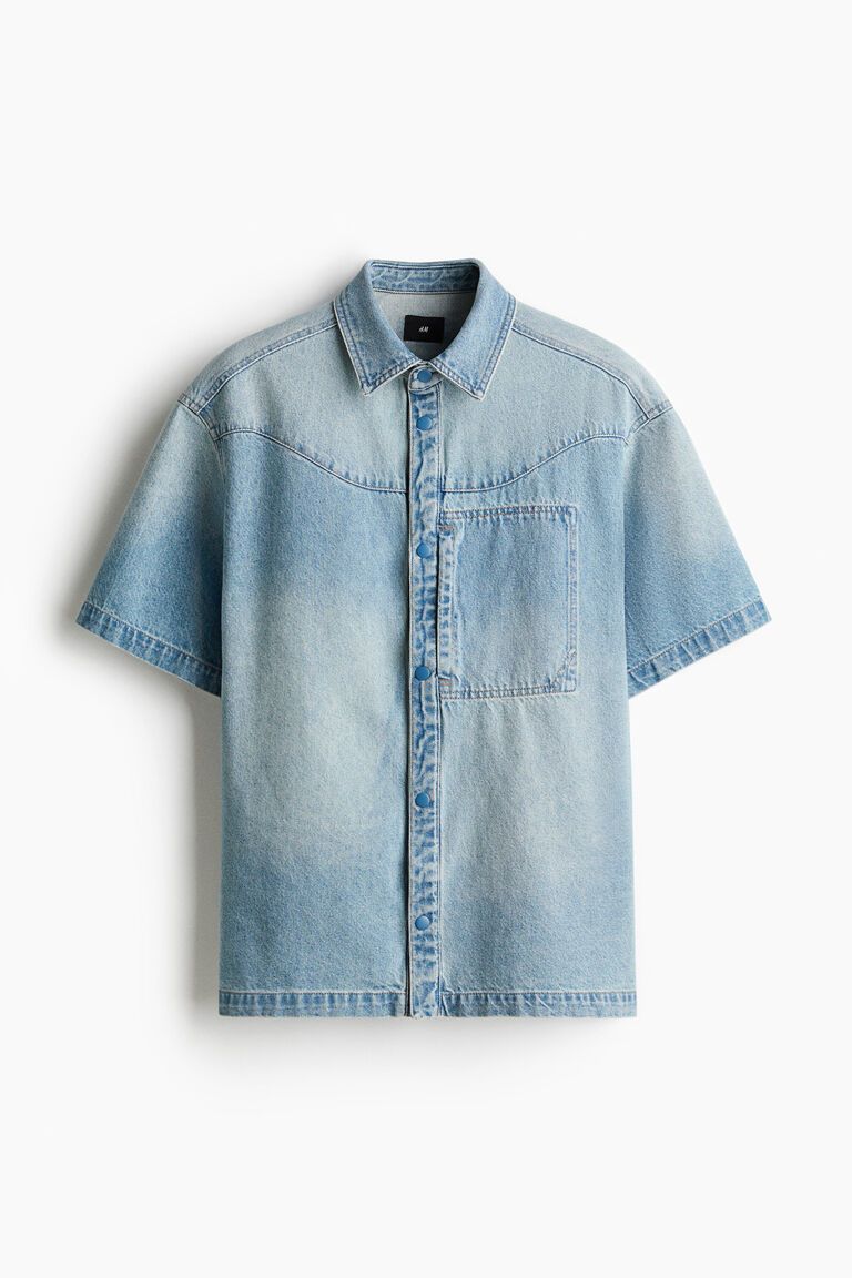 Loose Fit Denim shirt