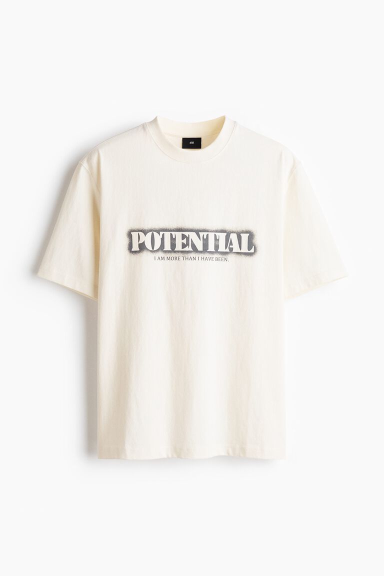 Loose Fit Cotton T-shirt