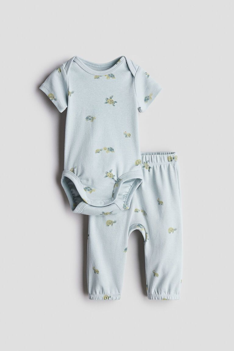2-piece cotton jersey set