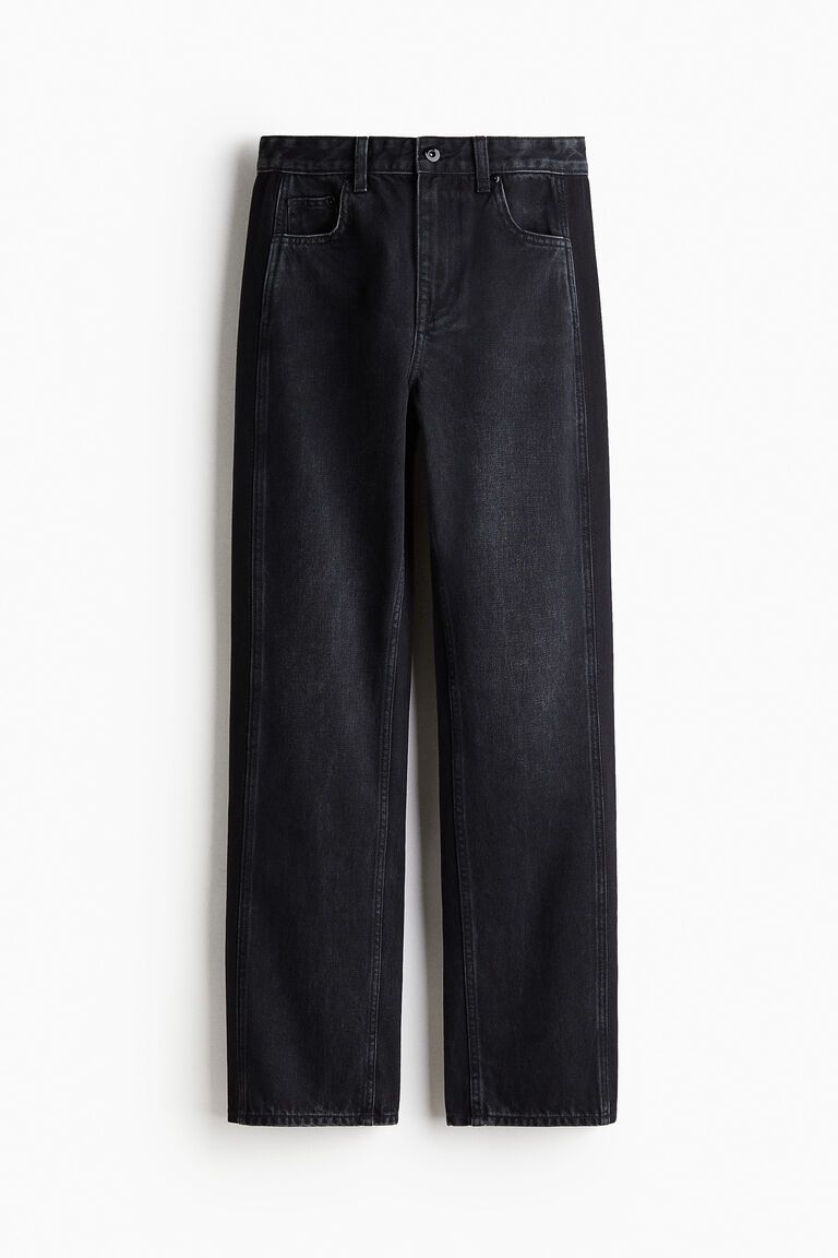 Straight-leg jeans