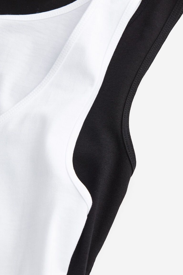 2-pack cotton vest tops
