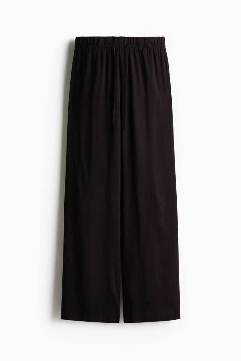 Wide pull-on trousers