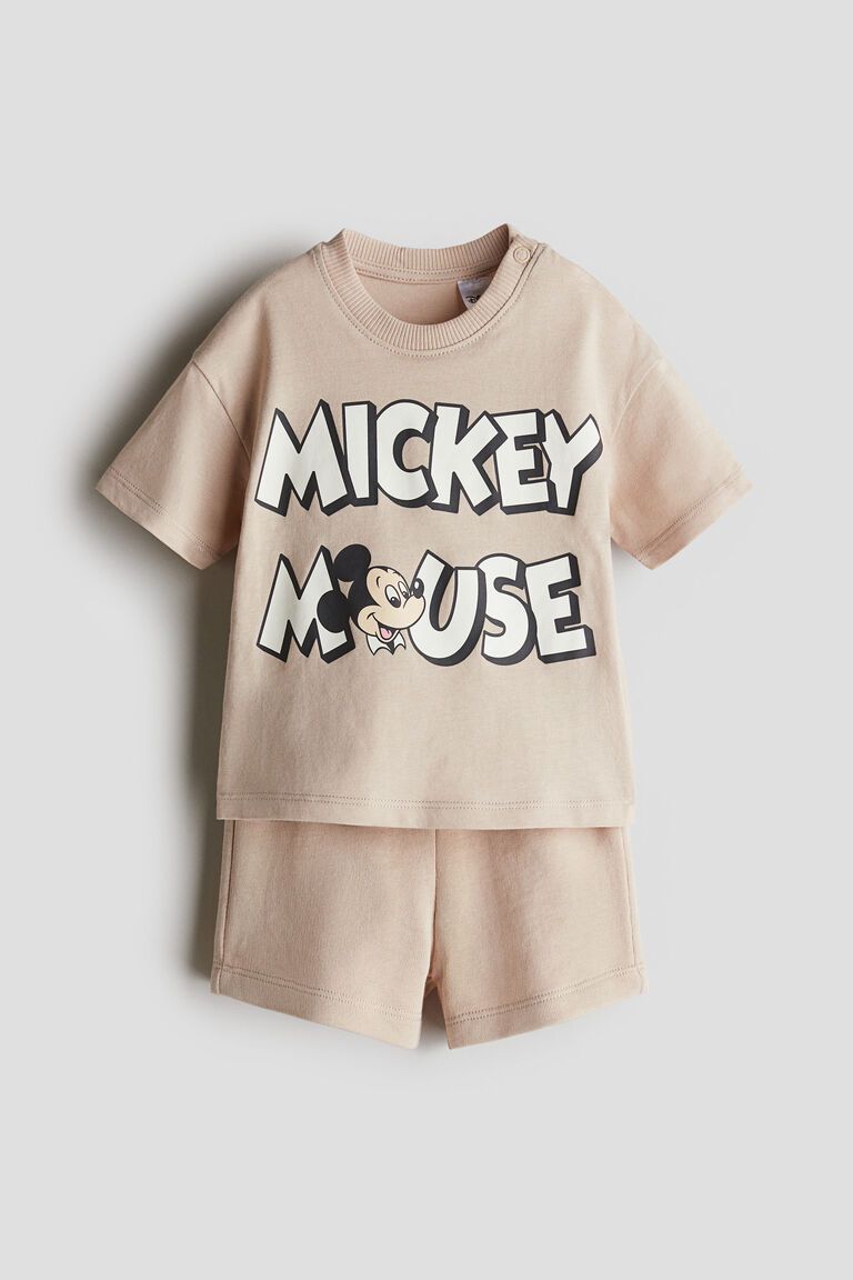 2-piece printed set