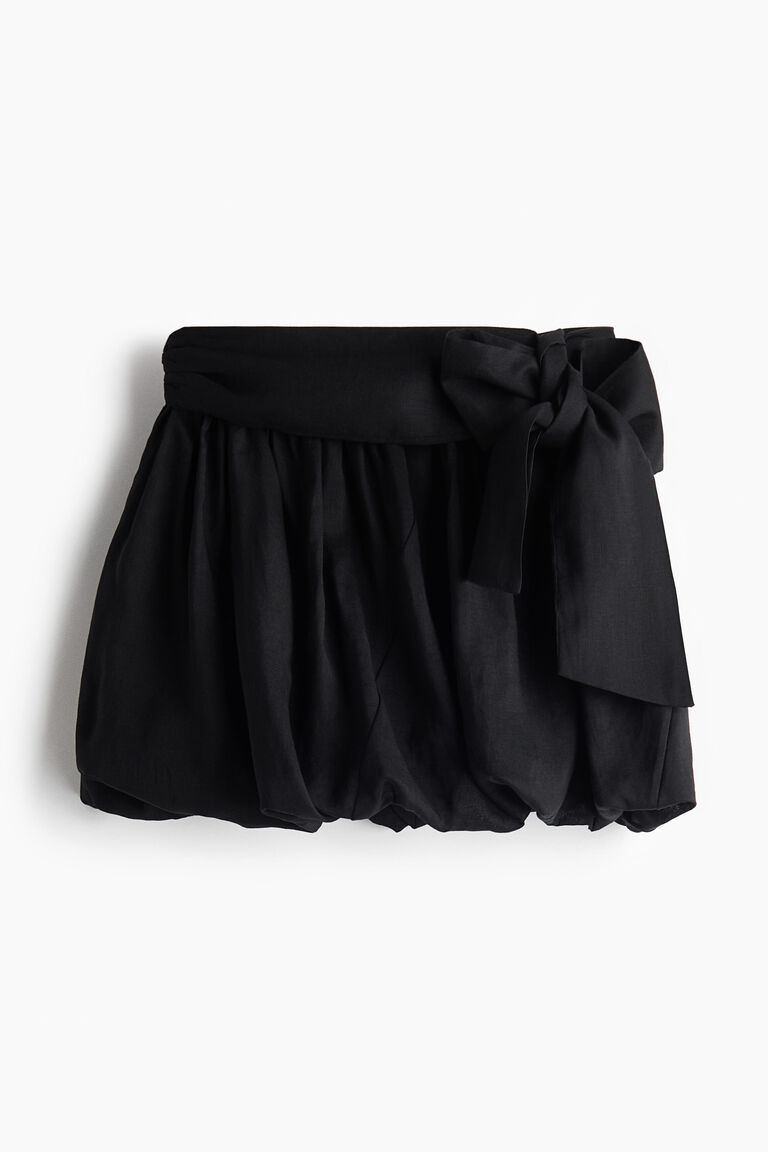 Bubble-hem skirt