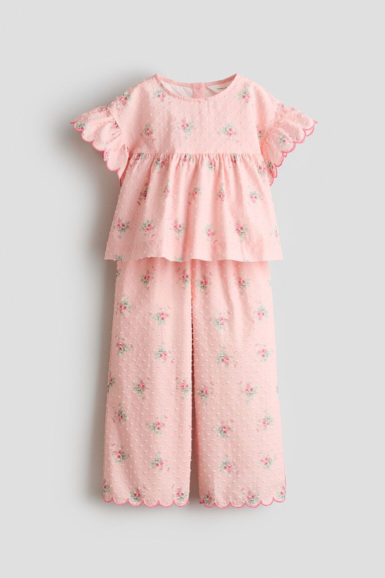 2-piece patterned cotton set