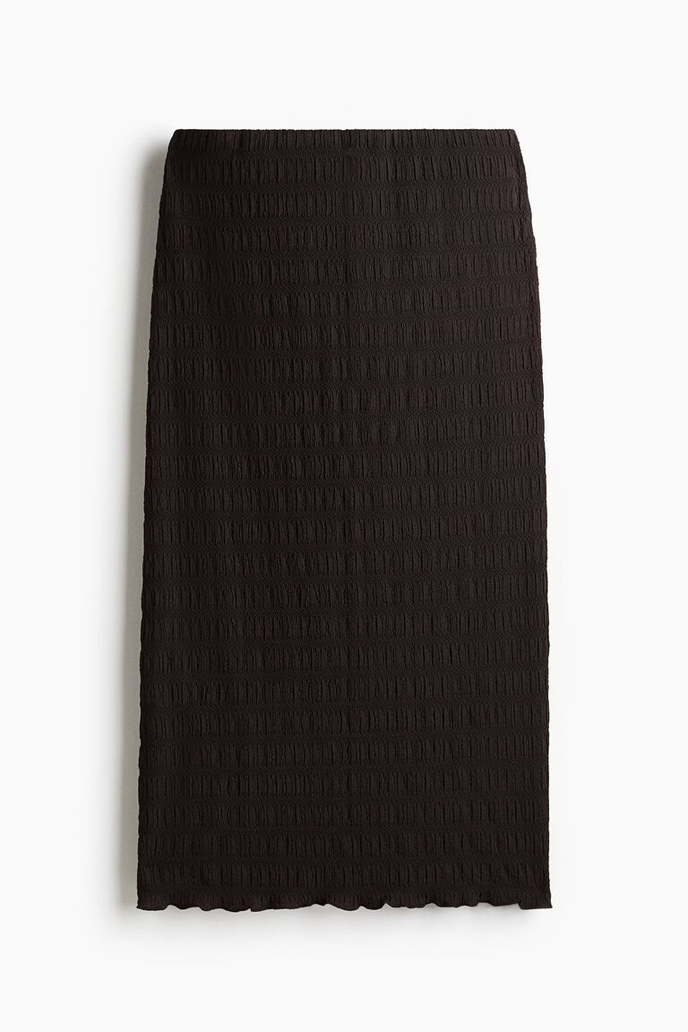 Smocked skirt