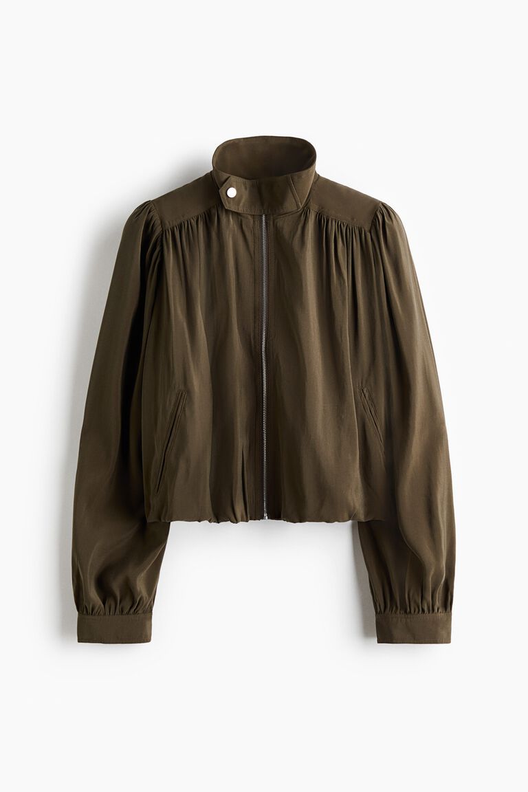 Bubble-hem jacket