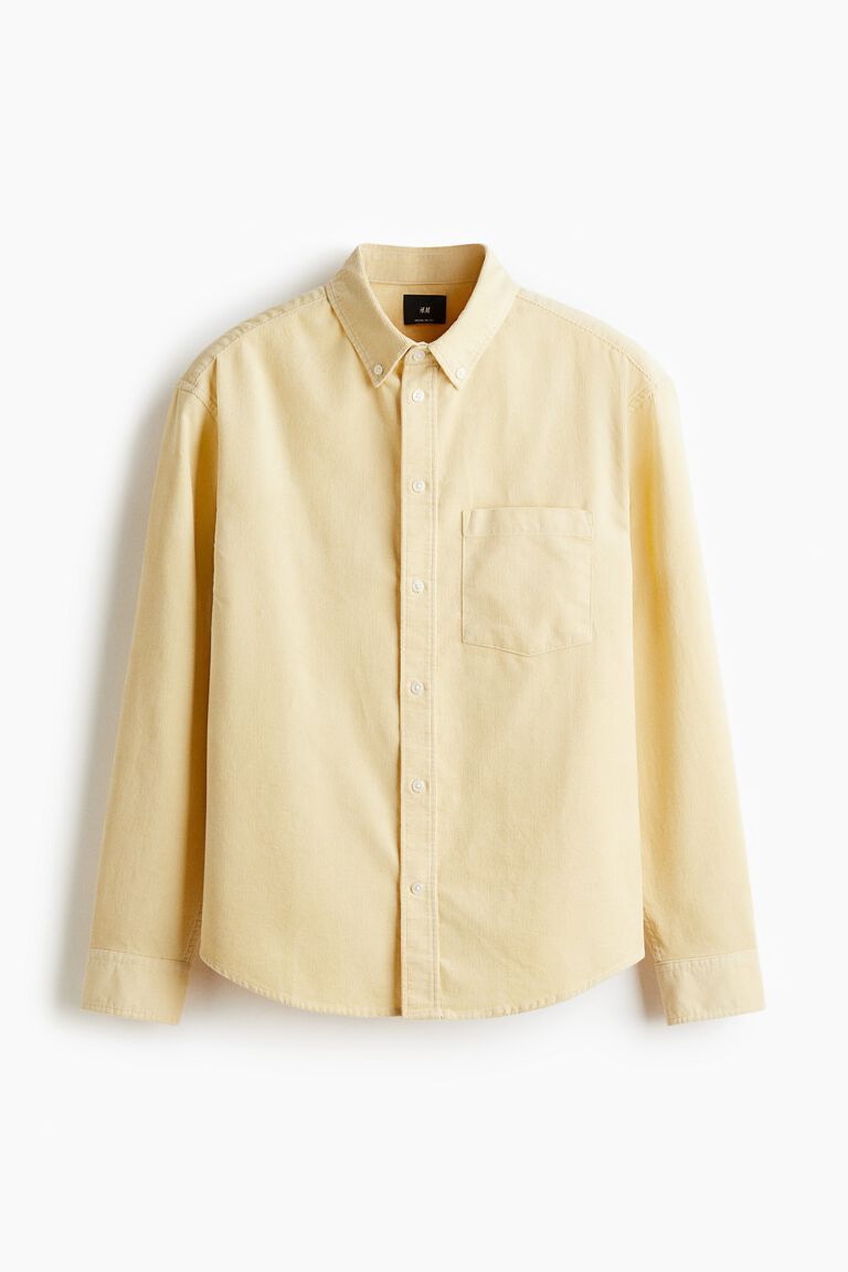 Regular Fit Corduroy shirt