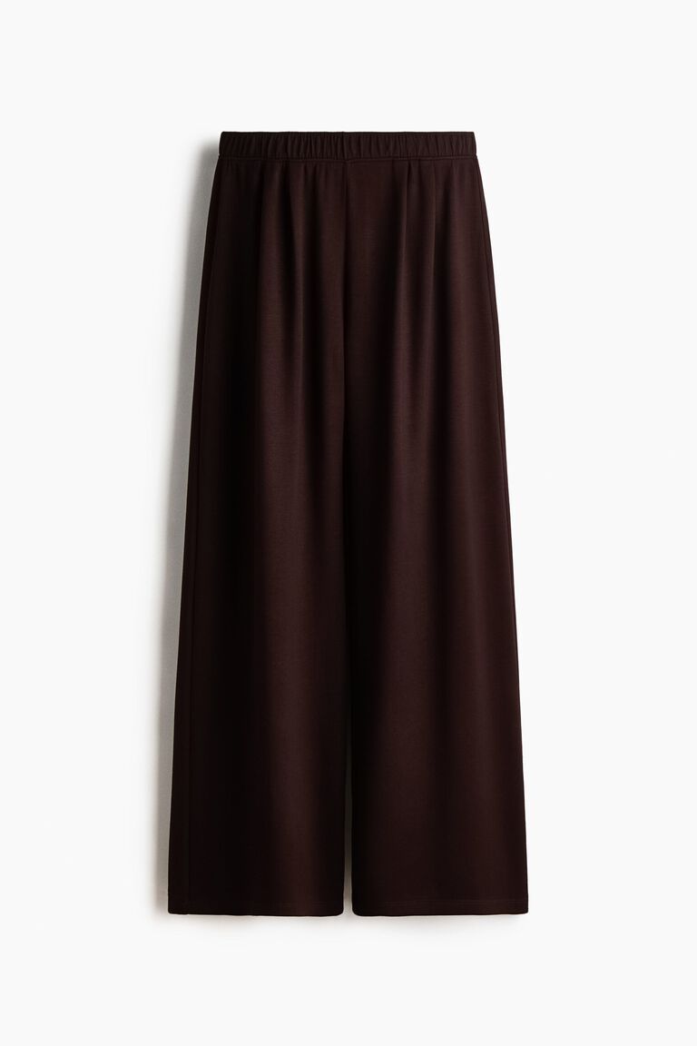 Wide pull-on trousers