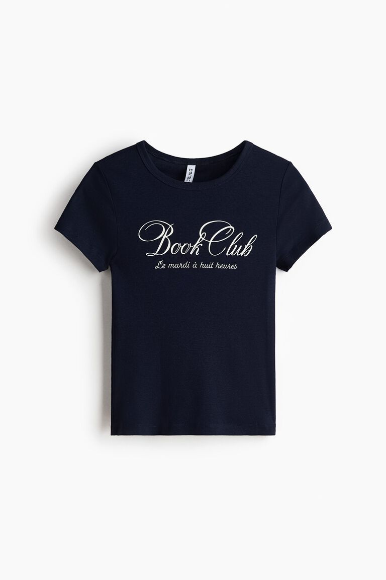 Print-motif T-shirt