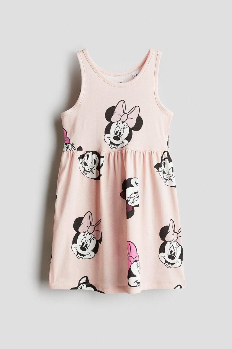 Sleeveless jersey dress