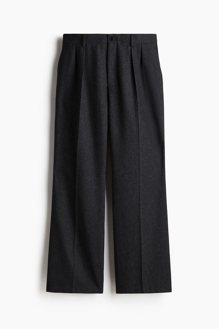 Loose Fit Wool-blend trousers
