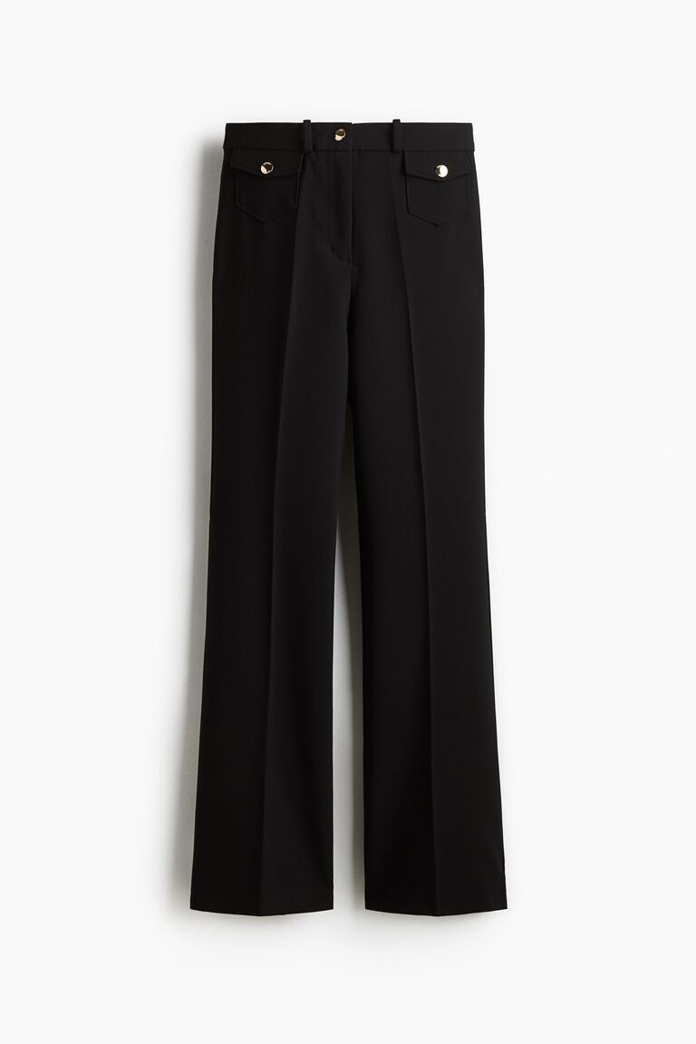 Flared trousers
