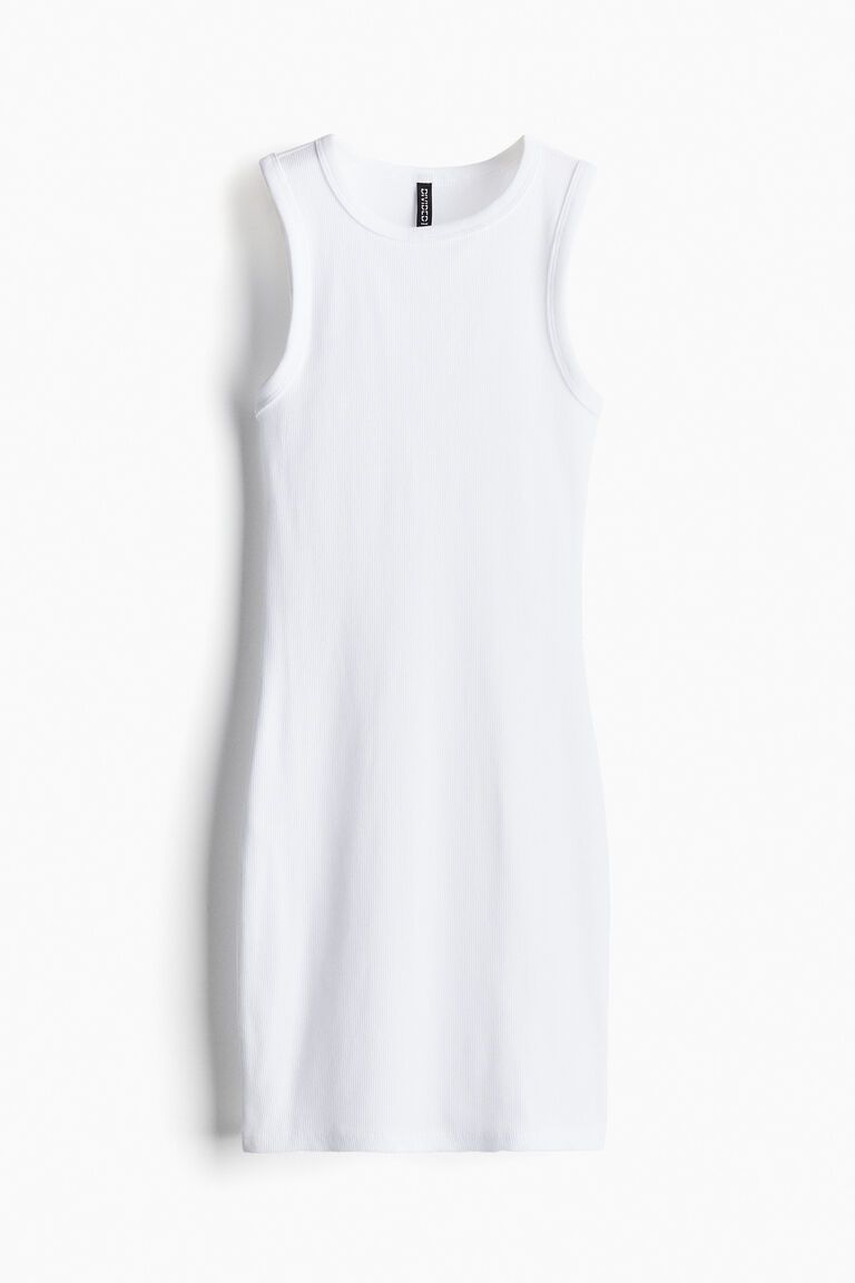 Ribbed bodycon dress