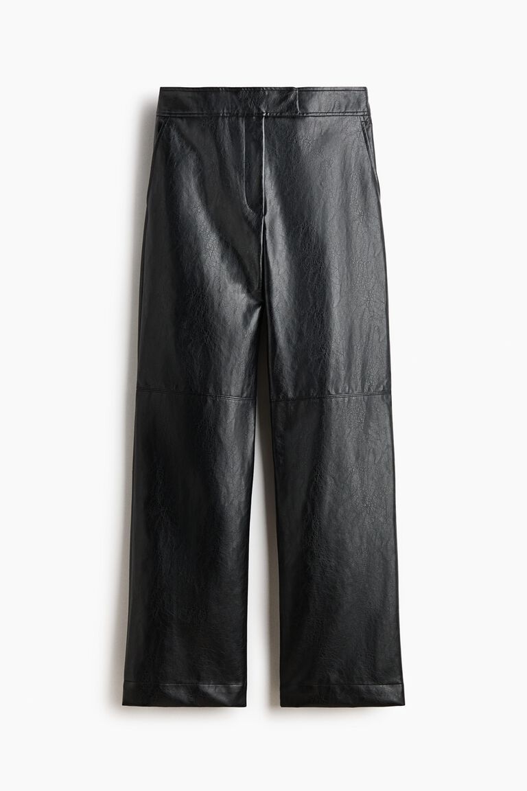 Coated trousers