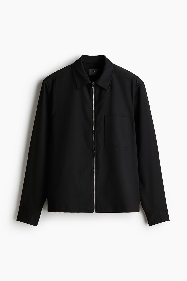 Regular Fit Twill overshirt