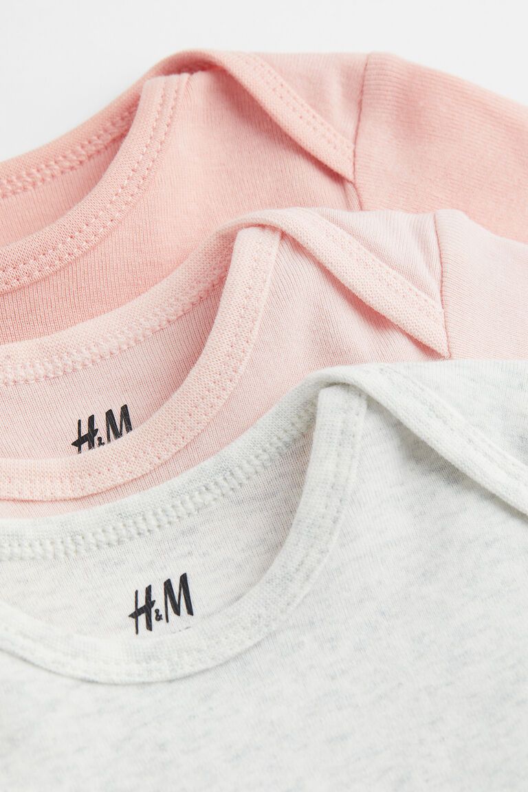 5-pack cotton bodysuits