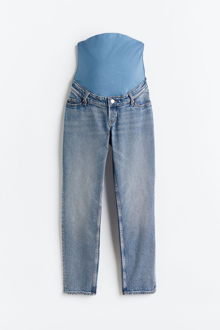 MAMA Slim Ankle Jeans
