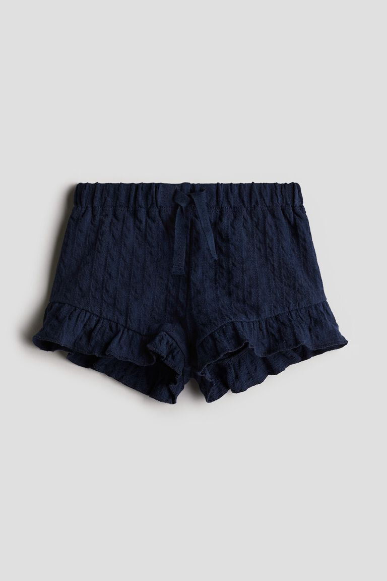 Frill-trimmed shorts