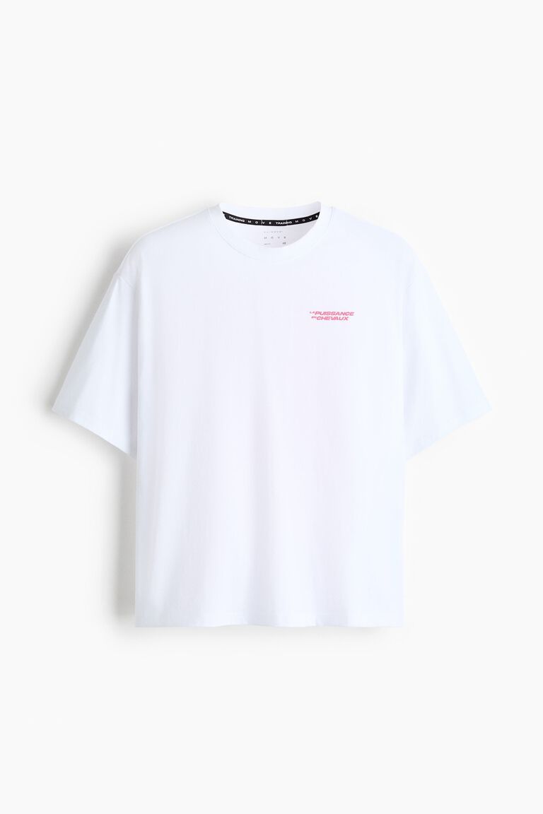 Boxy-style sports T-shirt with DryMove™