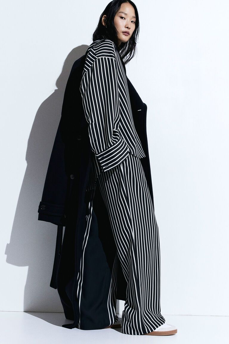 Wide trousers