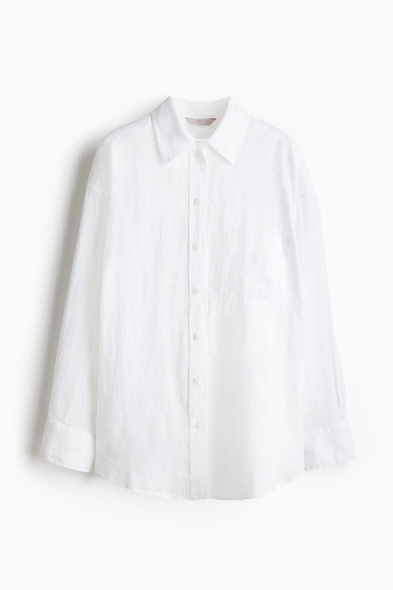 Oversized linen shirt