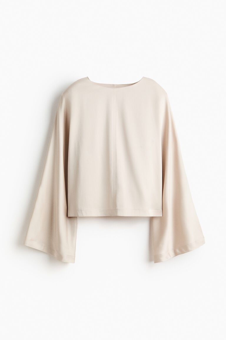 Shoulder-pad blouse