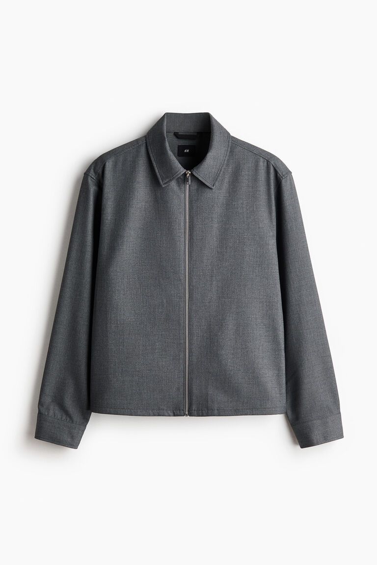 Twill overshirt