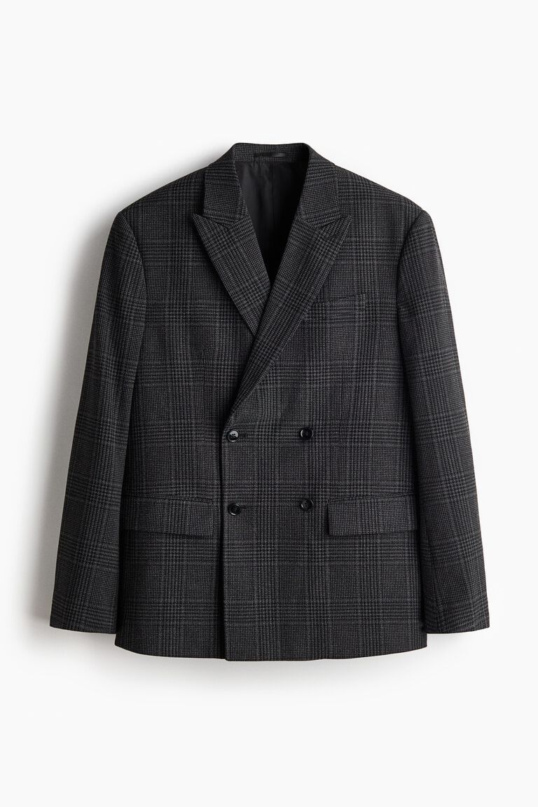 Relaxed Fit Double-breasted jacket