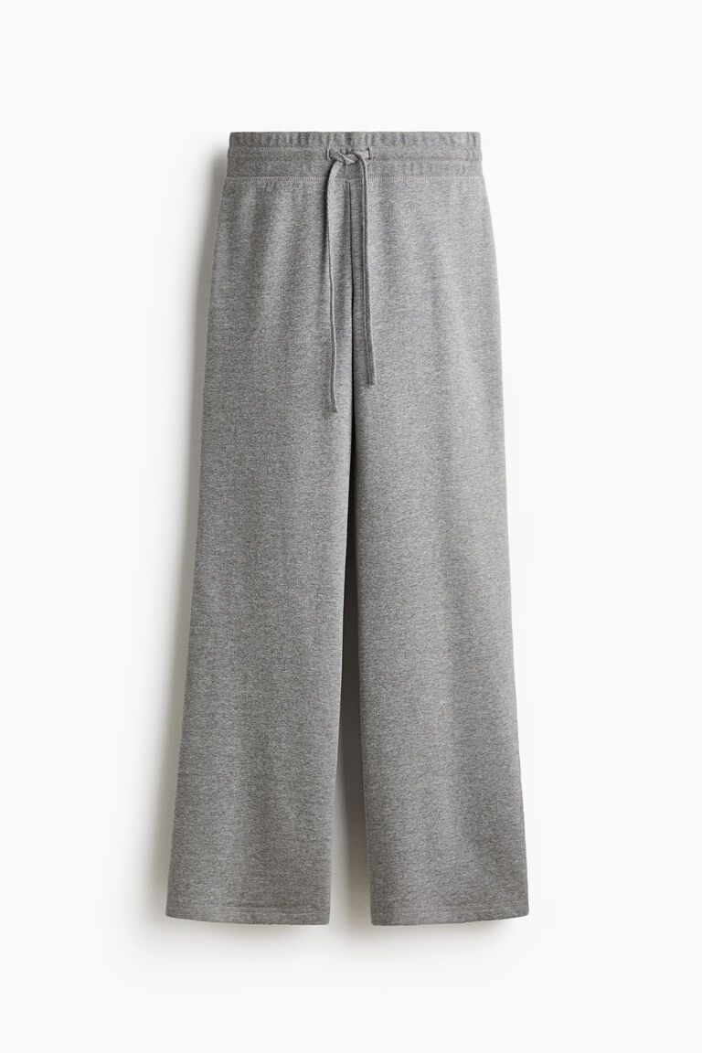 Flared sweatpants