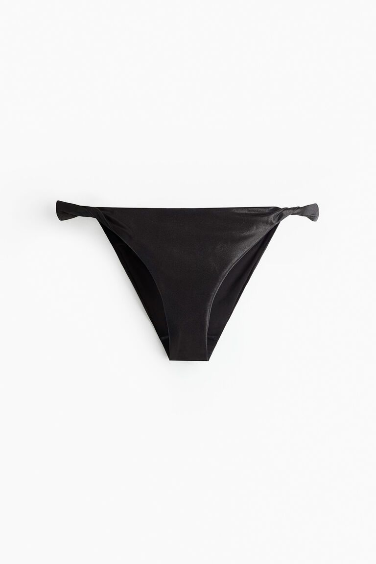 Twisted-detail bikini bottoms
