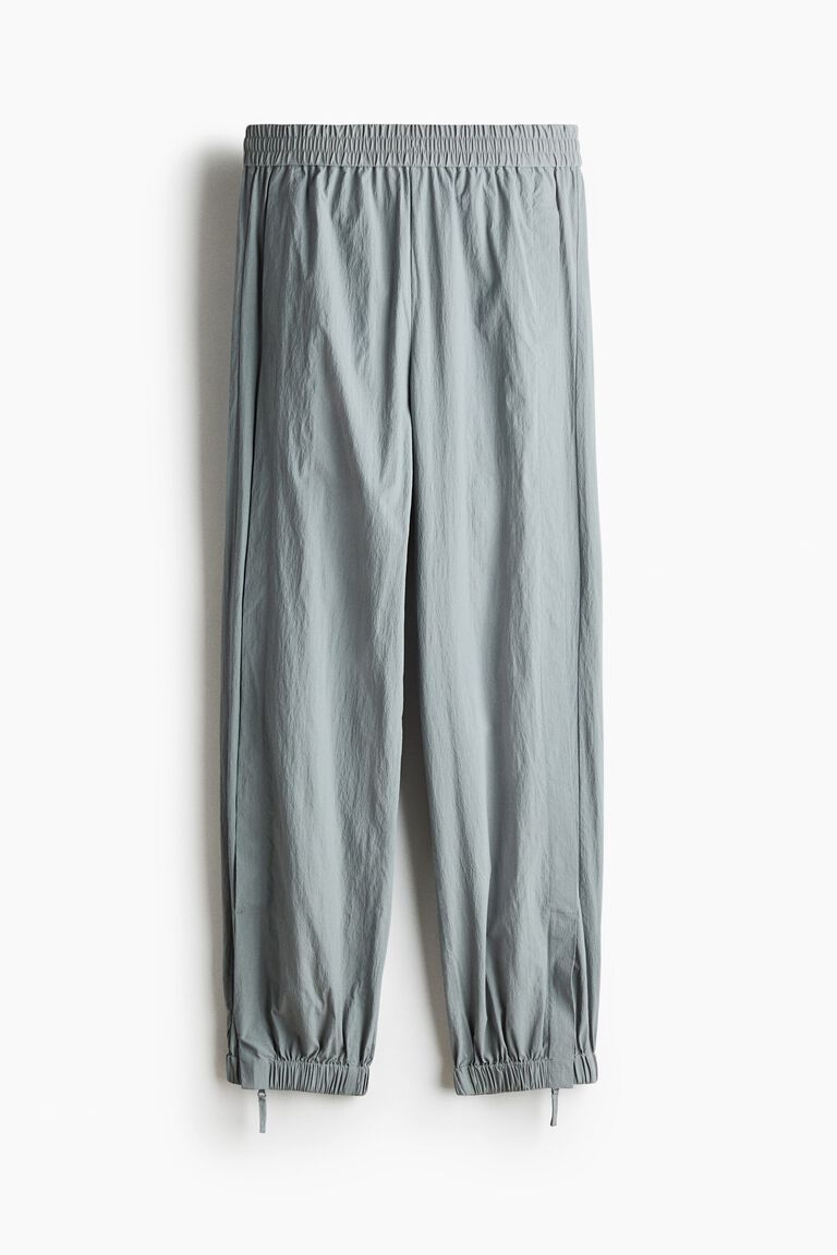 Zip-hem joggers